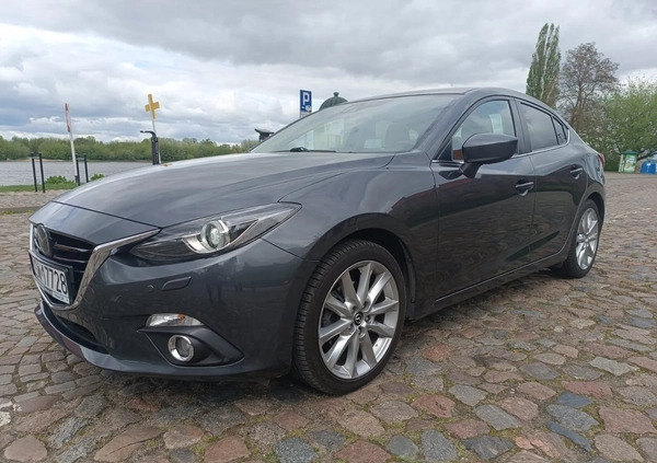 Mazda 3 cena 33900 przebieg: 235000, rok produkcji 2014 z Grudziądz małe 56